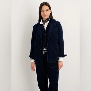 Alex Mill Boyish Blazer Corduroy Dark Navy